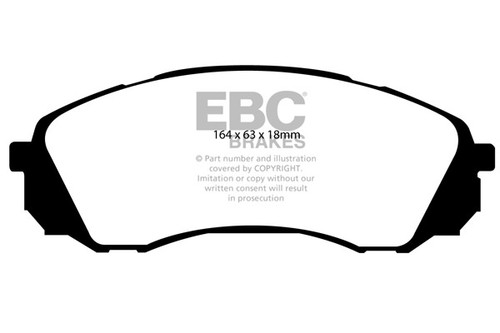 Pastiglie freno ebc ultimax2 - pastiglie,