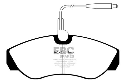 Pastiglie freno ebc - pastiglie, ultimax2